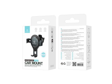 Soporte para teléfono de coche Techancy Ti2197, color negro, con rotación de 360 grados pa