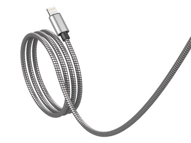 Techancy USB C to Lightning Cable 1m TB1796, All-Metal Design, Animal Resistant, 30 Watt Fast Chargi