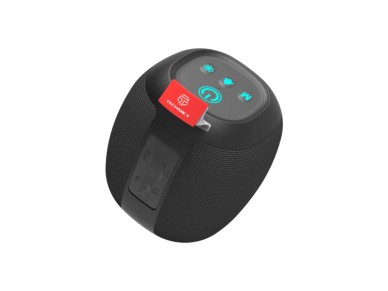 Altavoz Bluetooth inalámbrico Techancy TH2638 versión 5.3, compatible con TWS/TF/AUX, luz 