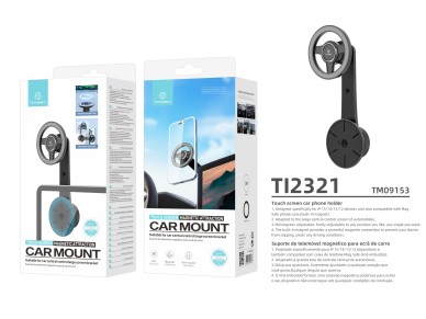 Techancy TI2321 Magnetic Car Phone Holder for IP 12-16 and Mag Safe Accessories, 360° Adjustmen