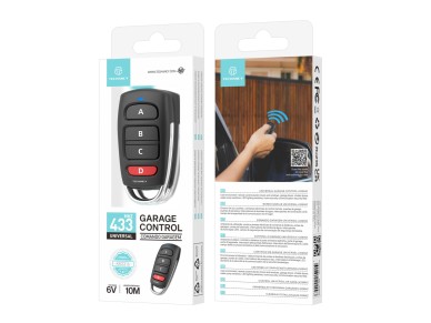 Techancy Universal Remote Control KN3316, 433mhz, For Windows, Doors, Garage Doors, Etc., Easy To Us Techancy Universal Remote Control KN3316, 433mhz, For Windows, Doors, Garage Doors, Etc., Easy To Us