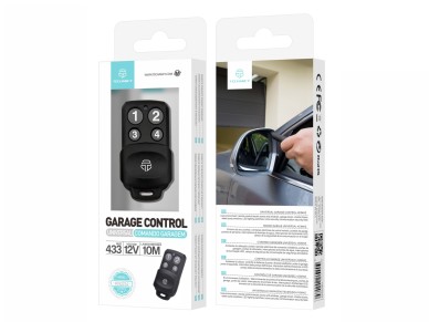 Techancy Universal Remote Control KN3314, 433mhz, For Windows, Doors, Garage Doors, Etc. Easy To Use Techancy Universal Remote Control KN3314, 433mhz, For Windows, Doors, Garage Doors, Etc. Easy To Use