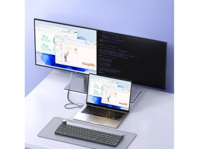 Ugreen HD169 HDMI to DisplayPort Directional Cable, 4K@60Hz, 2m - Gray