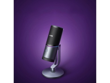 Ugreen CM769 Desktop Microphone with USB-A, RGB LED - Silver