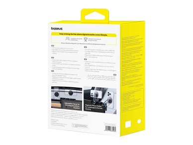 Baseus MaxView Magnetic Car Display Mount Holder - Gray