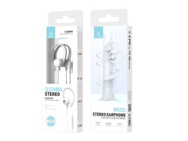 Auriculares estéreo Techancy TD8058 de 3,5 mm, cable de 1,2 m con micrófono, sonido de alt