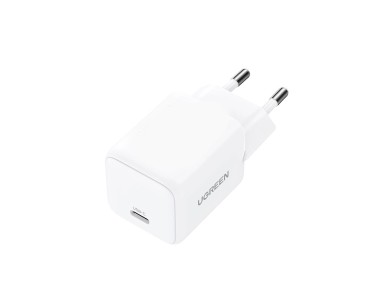 Ugreen X513 30W GaN Wall Charger 1x USB-C + 1m USB-C Cable - White