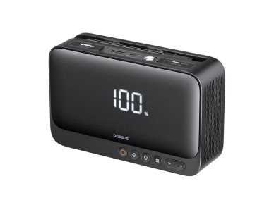 Baseus Super Energy Series 4 em 1 Auxiliar de Partida Automotiva 600A Cluster Preto