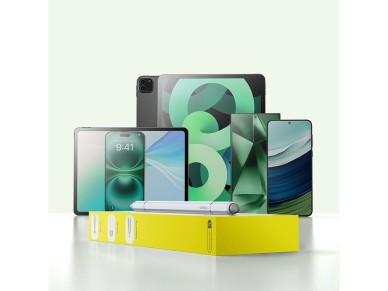 Caneta Passiva Baseus Smooth Writing III 3 em 1 - Versão Magnética - Branca