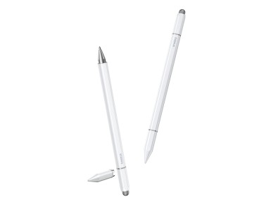 Caneta Passiva Baseus Smooth Writing III 3 em 1 - Versão Magnética - Branca