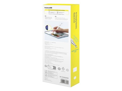 Caneta Passiva Baseus Smooth Writing III 3 em 1 - Versão Magnética - Branca