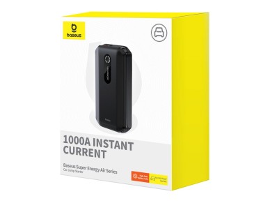 Arrancador de batería Baseus Power Starter Booster 10000 mAh 12 V (1000 A/500 A) + Cables de co