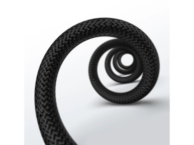 Cable magnético USB-C/USB-C Baseus Tungsten Gold de 100 W y 1 m, color negro