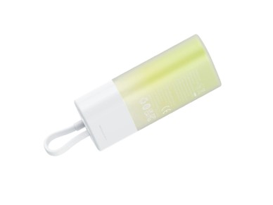 Baseus Popsicle 5200mAh 20W Powerbank with Built-in Lightning Cable (+ White Baseus Simple USB-C - U