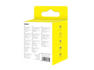 Baseus car holder magnetic with cable clip silver new2 air vent