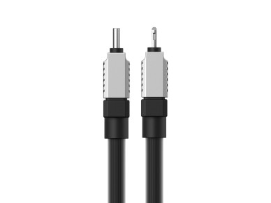 Cabo Baseus CoolPlay USB-C - Lightning 1m 20W preto