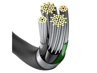 Cable Baseus Superior USB-Lightning 1,0 m 2,4 A negro