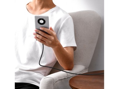 Cabo Baseus Superior USB - USB-C cluster 1,0m preto 100W