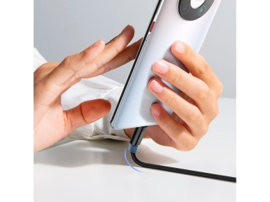 Cabo Baseus Superior USB - USB-C cluster 2,0m preto 100W