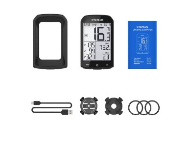 GPS bike computer Cycplus M1 - compatibile with Strava, Trainingpeaks etc.