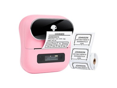 Phomemo M220 Portable Label Printer (pink)