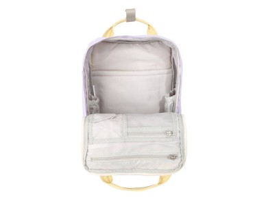 Mochila para portátil Himawari 194L 14'' (morado y arena) Mochila para portátil Himawari 194L 14'' (morado y arena)