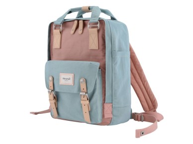Himawari 188L-1 14'' mochila para porttil (rosa-azul)