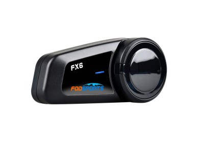 Fodsports FX6 motorcycle intercom two-pack (black)