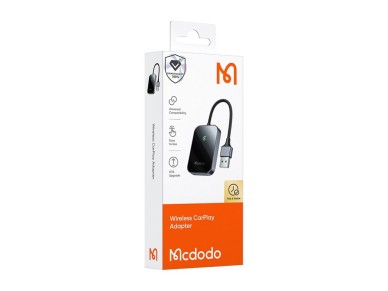 CarPlay wireless adapter with USB cable McDodo CA-7210 black