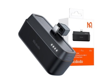 Mcdodo Power Bank MC-6301 20W, 5000mAh to USB-C (black) Mcdodo Power Bank MC-6301 20W, 5000mAh to USB-C (black)