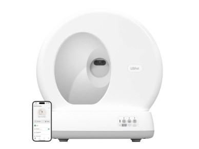 Intelligent self-cleaning cat litterbox with camera UBPet C10 Pro