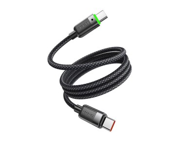 Cable USB-C a USB-C Mcdodo CCA-2000, 60 W, autoenrollable, 1,2 m