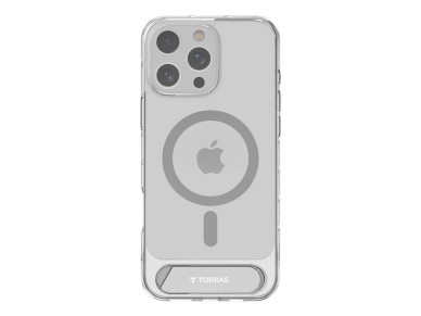 Funda Torras Pstand Series para iPhone 16 ProMax (transparente)