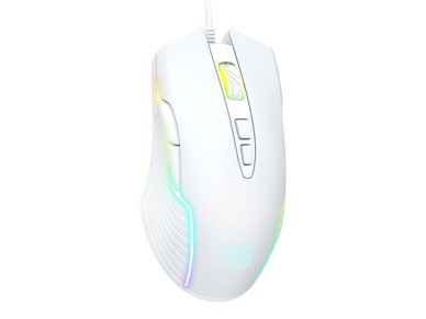 Ratn para juegos onikuma CW905 blanco con cable