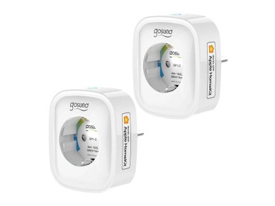 Smart socket WiFi Gosund SP1-H (2-pack)(HomeKit) 16A Smart socket WiFi Gosund SP1-H (2-pack)(HomeKit) 16A