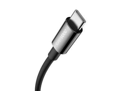 Cabo USB-A para USB-C SUPERVOOC da srie Superior da Baseus 65 W, 1 m, preto