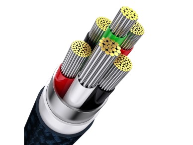 Baseus Flash Series Ⅱ 3in1 Fast Charging Cable USB-A to USB-C / Micro-USB / Lightning 66W 480M