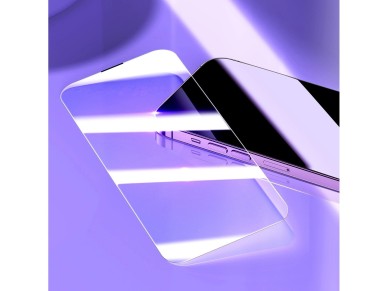 Baseus Full Screen Tempered Glass for iPhone 14 Pro with Speaker Cover 0.3mm + Mounting Frame