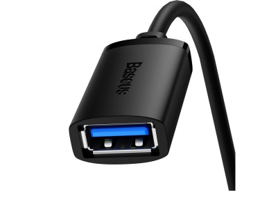 USB 2.0 extension cable 1.5m Baseus AirJoy Series - black