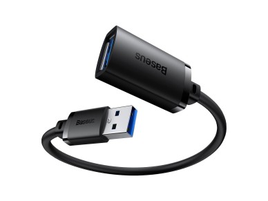 USB 2.0 extension cable 1.5m Baseus AirJoy Series - black