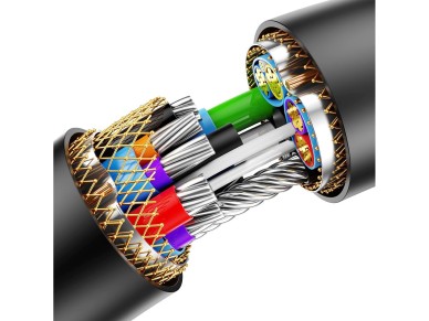 USB 2.0 extension cable 1.5m Baseus AirJoy Series - black