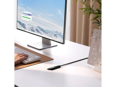 USB 2.0 extension cable 1.5m Baseus AirJoy Series - black