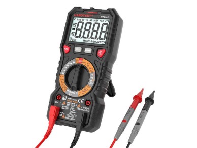 Digital Multimeter with Flashlight Habotest HT118C, True RMS, NCV, battery testing