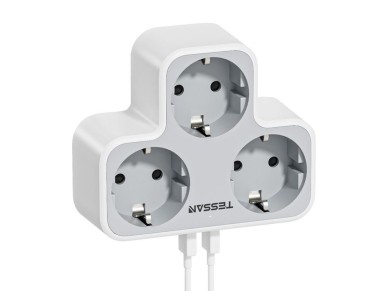 Toma de corriente de pared Tessan TS-331