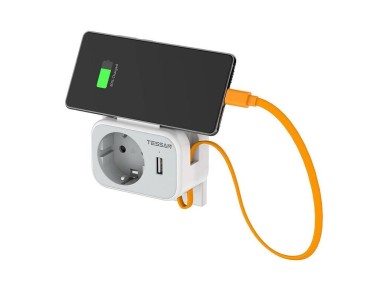 Toma de corriente Tessan TS-332-DE