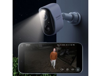 Cmara exterior Baseus Security N1 2K (blanca)