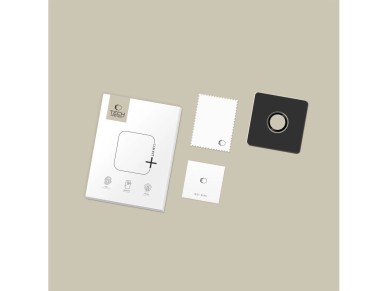 Funda para cmara Tech-Protect Camring Fit+ para iPhone 17 Air - Negra