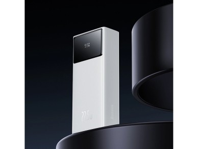 Banco de energa Baseus EnerFill FP41 de 30000 mAh y 22,5 W con cable Baseus Simple USB-A-USB-C de 