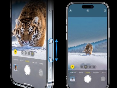Funda magntica Ugreen Classy Clear para iPhone 16 Plus - Transparente