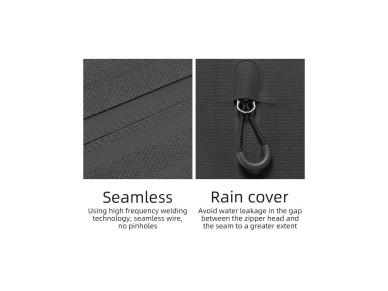 Bolsa de bicicleta Rockbros AS-043 com velcro 3l - preta